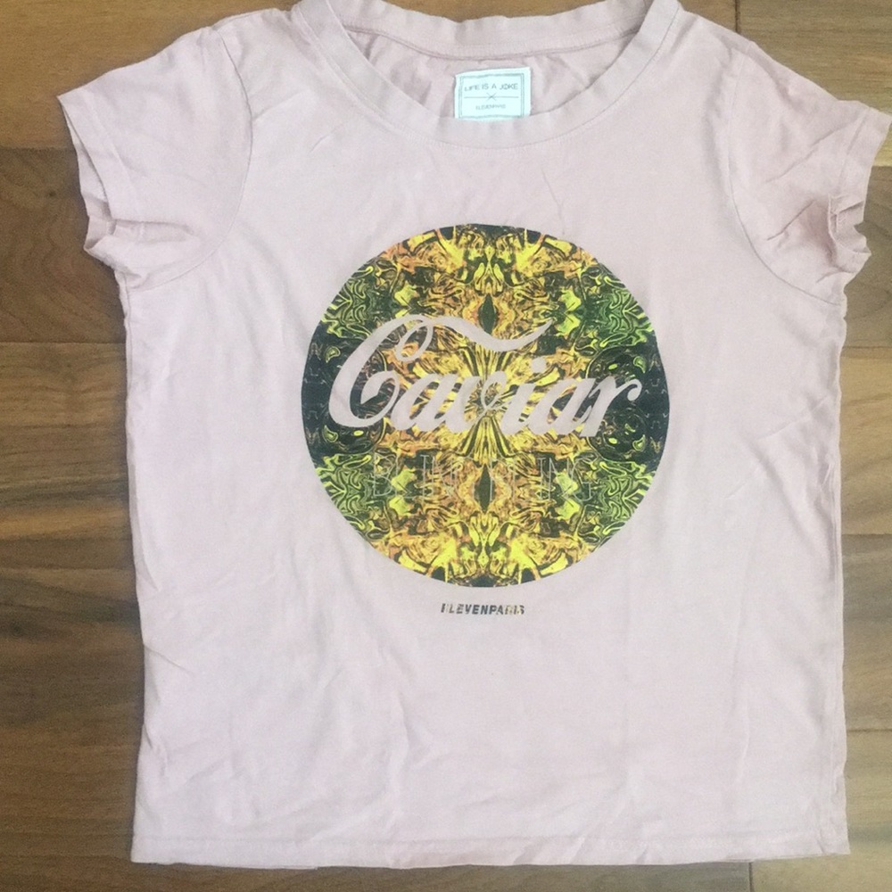 Pink Graphic Tee